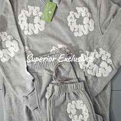 Grey Denim Tears Unisex Set