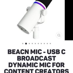 Beacn Mic Black/white 