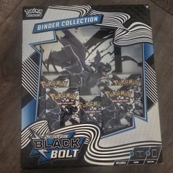 Pokemon Black Bolt Binder Collection