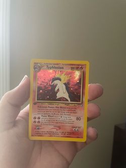 Pokemon Typhlosion Neo Genesis First Edition Holo