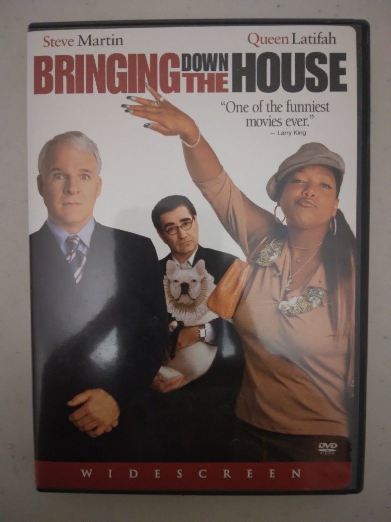 Bringing Down The House (SLIGHTLY USED) DVD Movie 2003 Steve Martin, Queen Latifah - Widescreen 