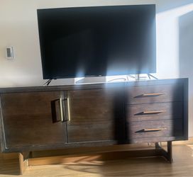 Macy’s Solid Wood TV Cabinet