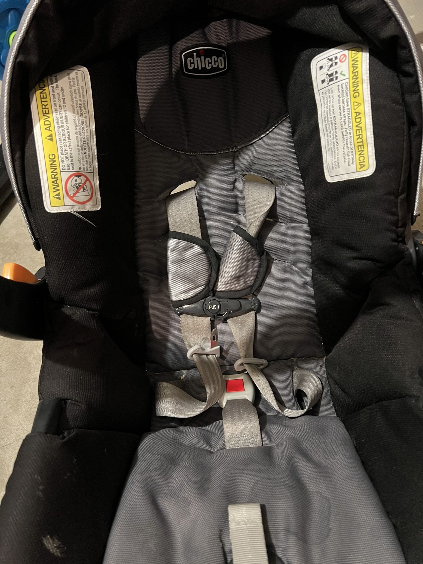 Stroller with car seat 