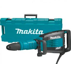 Makita HM1214C 27 lb. SDS-MAX Demolition Hammer w/ Rolling Case