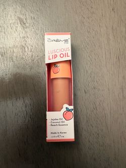 The Crème Shop Luscious Lip Oil Peach