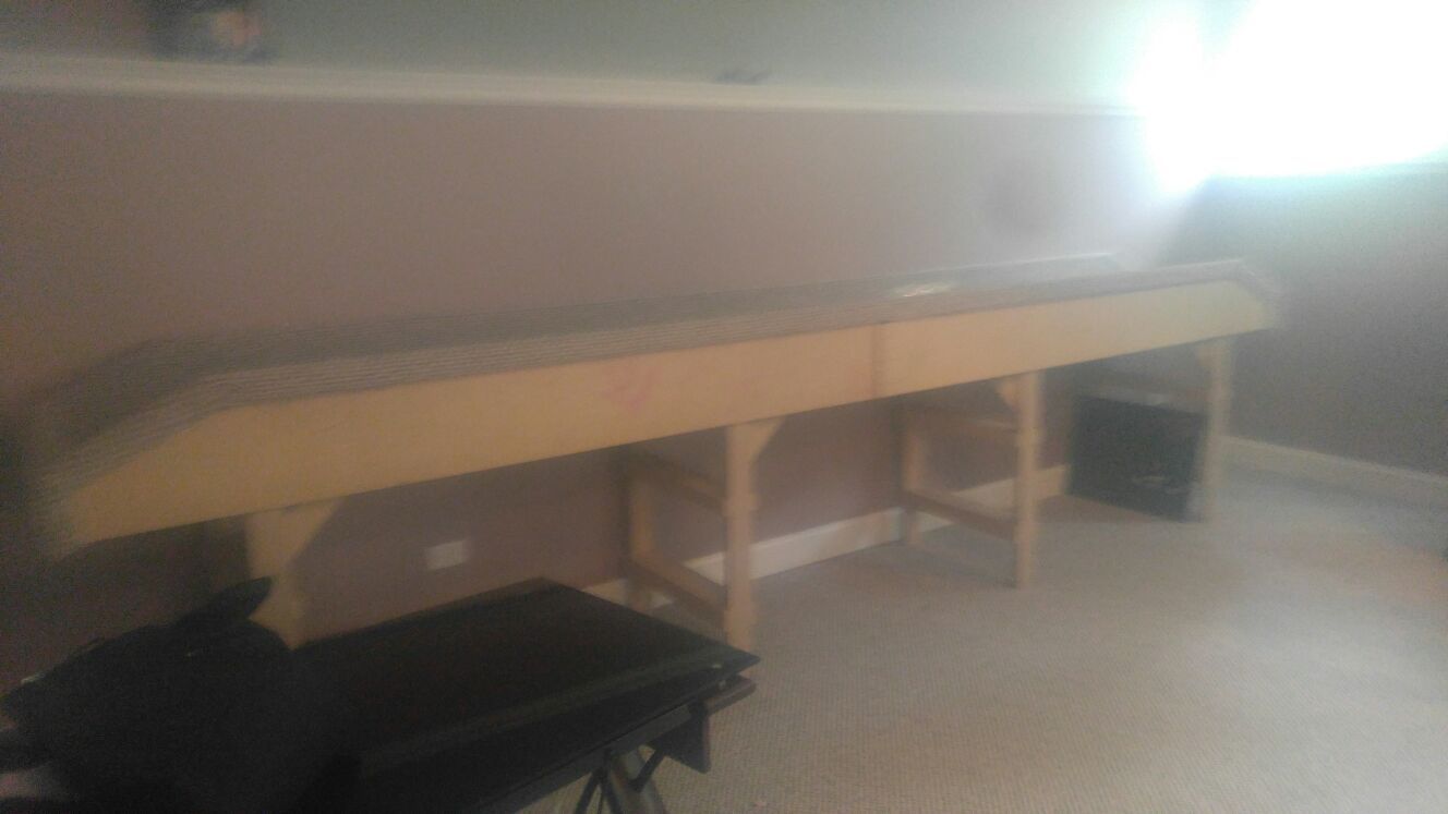 Carpet ball table.