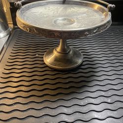 Silver Bridal Basket 