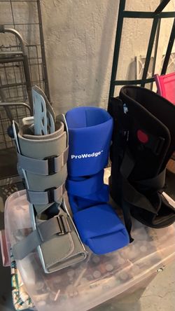 3x Orthopedic Cam Walker Boots / Fracture Boots