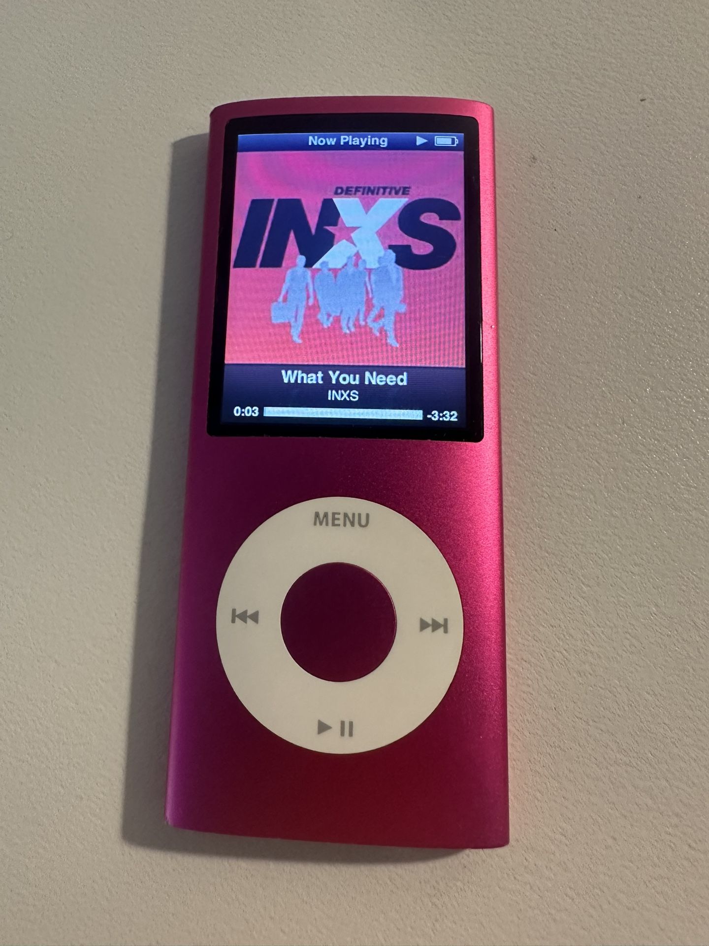 Apple iPod Nano 4th Generation 8gb PINK With Over 300 Songs Downloaded