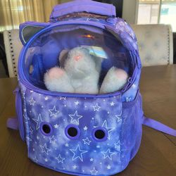Back pack little cat