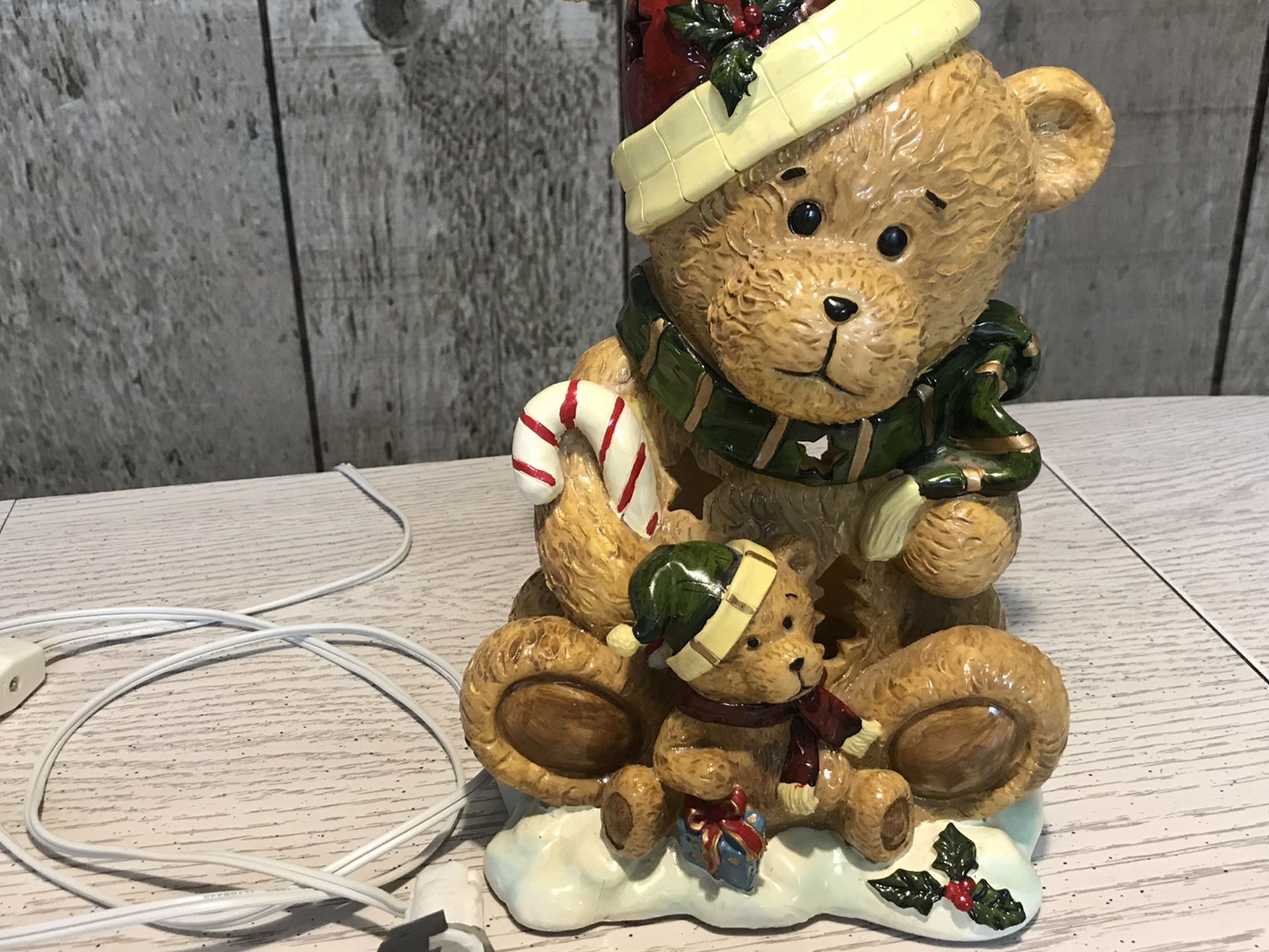 Christmas Bear Lamp