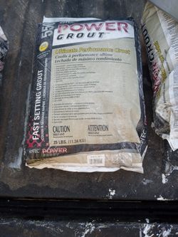 Fast Setting Grout
