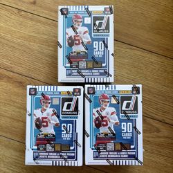 9x 2025 Panini NFL Donruss Football Blaster Boxes