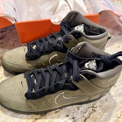 Nike Dunk High Soulgoods Olive