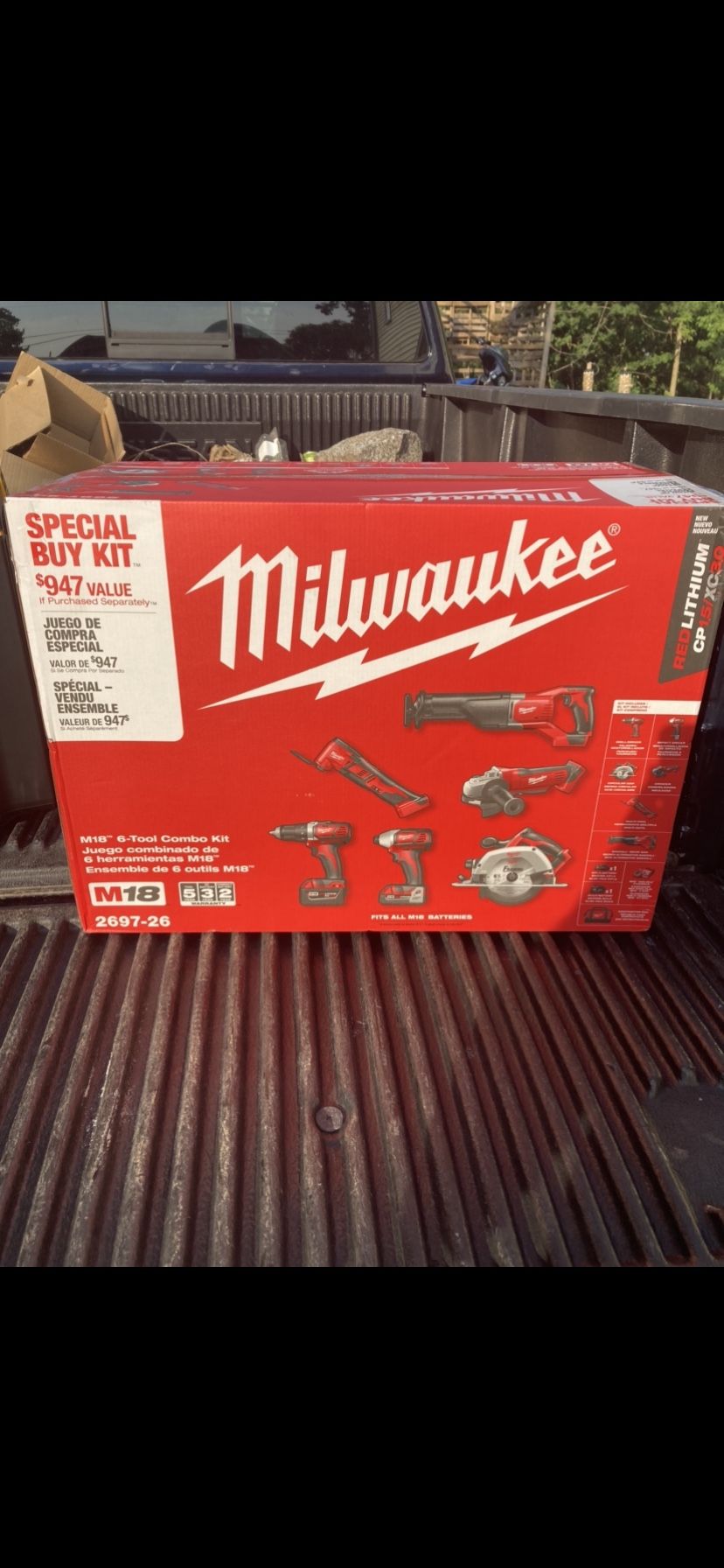 Milwaukee 6 Took Combo Kit