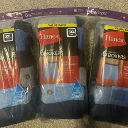 Hanes Tagless Boxers (Value Pk-6)