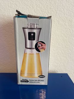 200ml Glass Oil Spray Bottle Dispenser