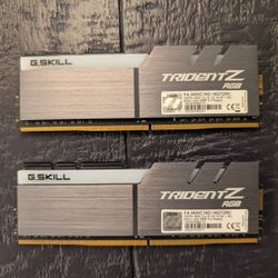 G.Skill TridentZ 16gb 8x2 3600 CL16 DDR4