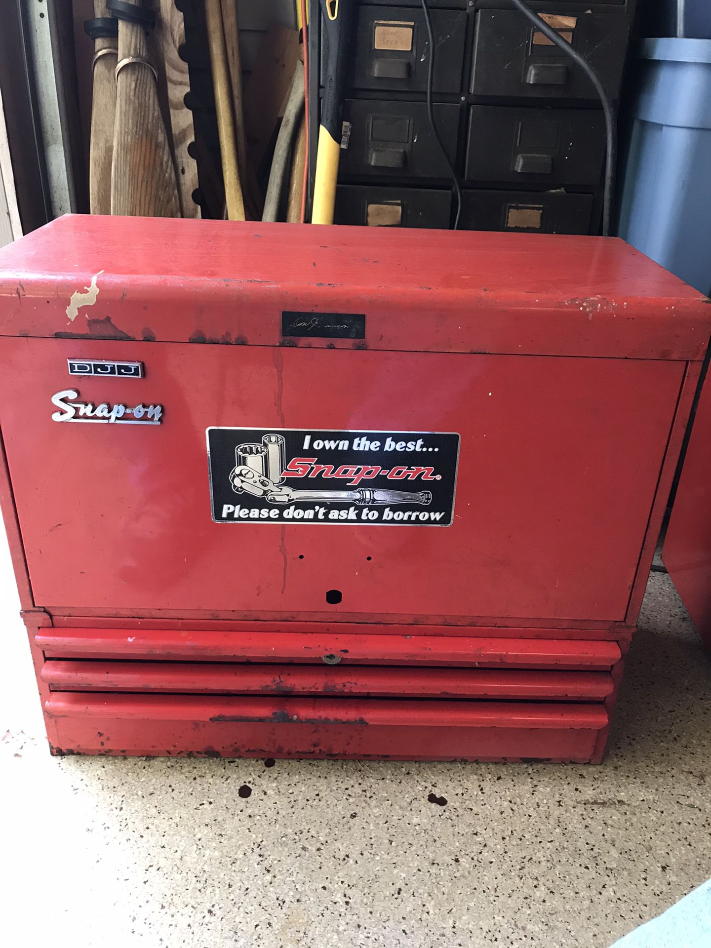 Snap-on Tool Box- 2 Sections
