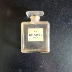 Vintage Chanel No.5 Perfume Bottle