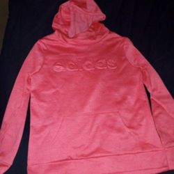 Girls Adidas hoodie size L (14)