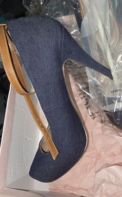 Denim Heels