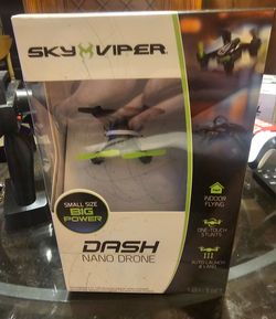 Sky Viper Dash Nano Drone – (Indoor RC Quadcopter)