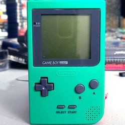 Nintendo Game Boy Pocket Green (Handheld System)  *TRADE IN YOUR OLD GAMES/TCG/COMICS/PHONES/VHS FOR CSH OR CREDIT HERE*