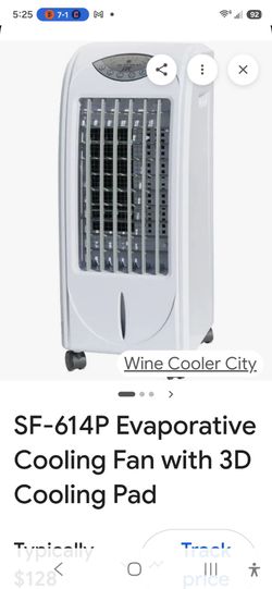 SPT Portable Evaporative Air Cooler Fan SF-614P ( with Manual & Remote )