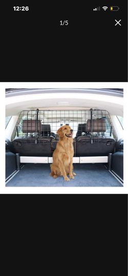 Adjustable Metal Dog Car Barrier