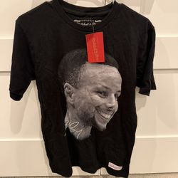 Mitchell and Ness Curry Tshirt Brand New 