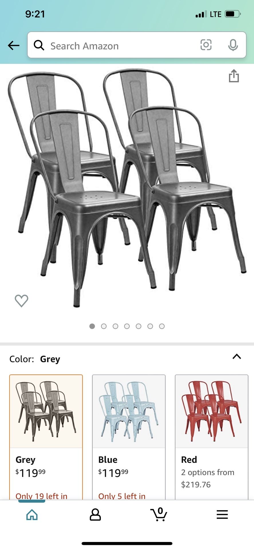 Stackable Metal Chairs