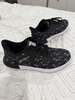 KR Strikeforce LUX Womens Bowling Shoes 6 Black Crystal FlexSlide Worn Once
