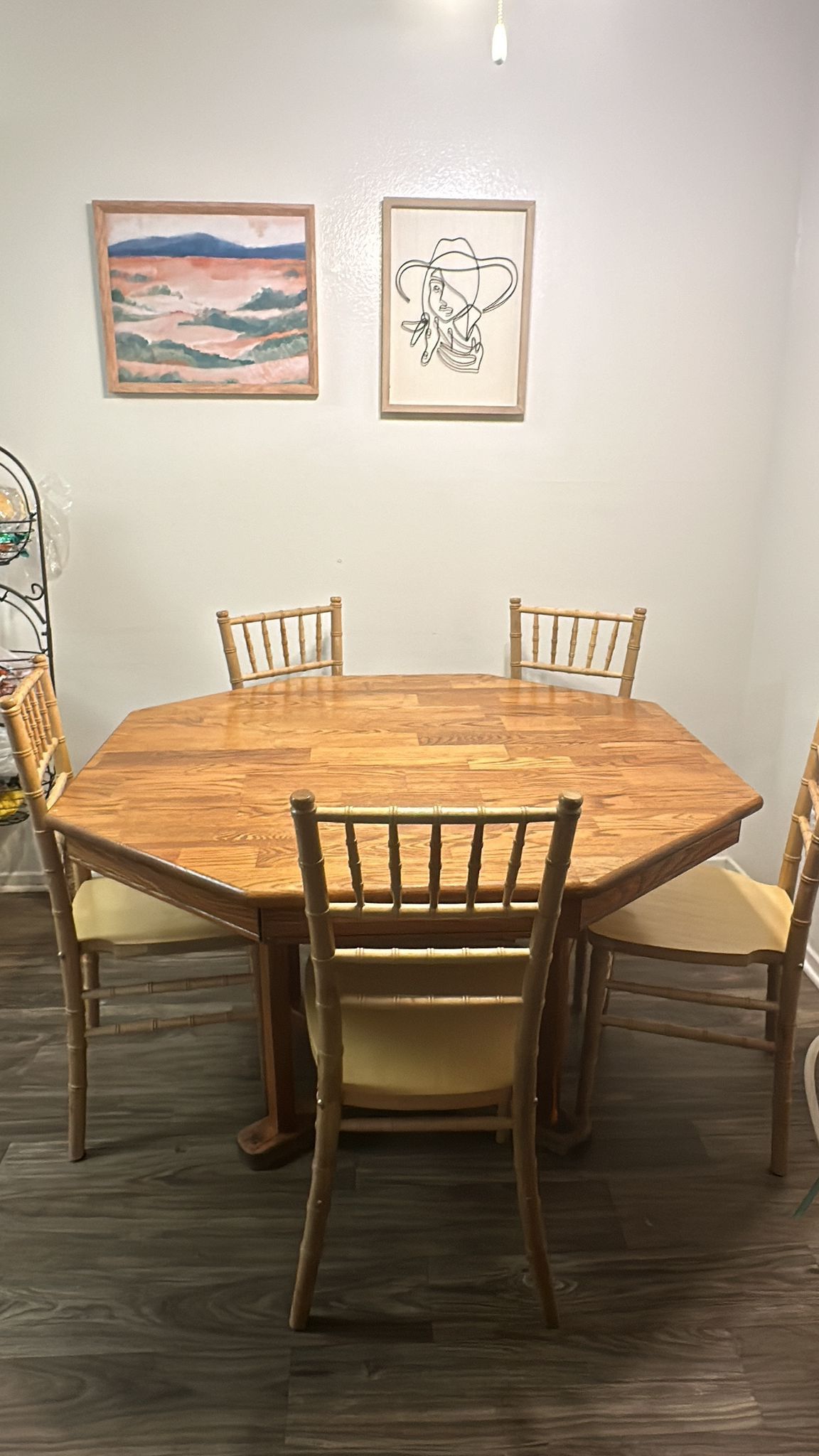 Dining Table With 5 Chairs