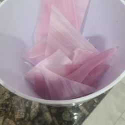 Pink Marble Stained Glass