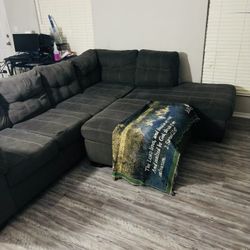 Couch Sectional With Ottoman