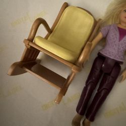 2007 Fisher Price 2007 Loving Family Nursery Doll And Rocking 