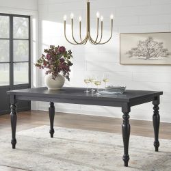NEW & SEALED Lifestorey Clemence Farmhouse Dining Table – $600 Value