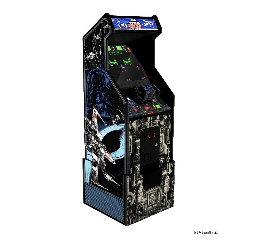 Arcade1Up Star Wars™ Arcade Machine 3 Classic Games, and 17-inch Screen