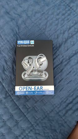 OPEN-EAR earbuds. YYK-Q16 AI. True wireless earbuds