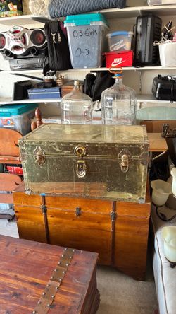 Brass chest