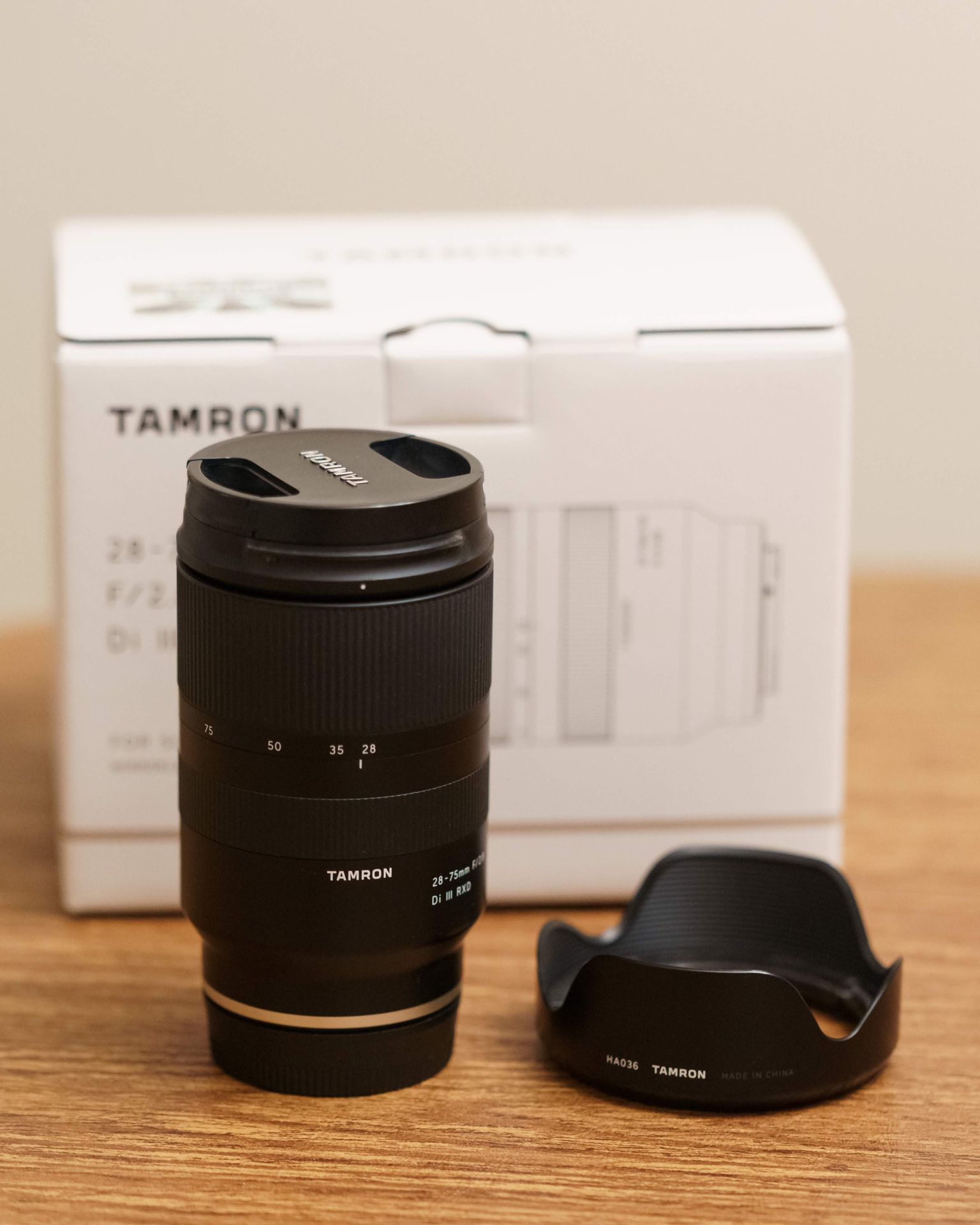 Tamron 28-75mm f/2.8 Di III RXD Lens for Sony E mount