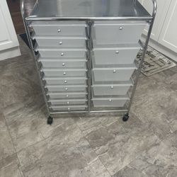 Plastic Storage Cart