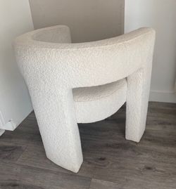 Boucle Accent Chair Dining Chair