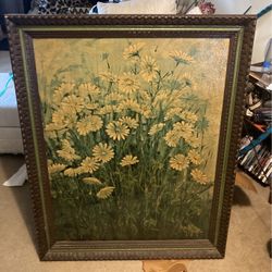 Large Antique Painting 