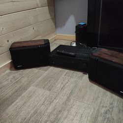 Yamaha Receiver With Bose Speakers 