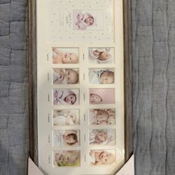 My First Year Picture Frame
