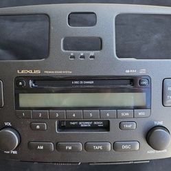 2002-2006 LEXUS ES330 ES300 RADIO CD CHARGER OEM