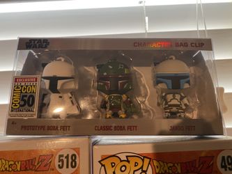 Star Wars Sdcc exclusive Boba Fett and Jango