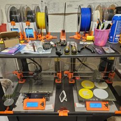 2x Prusa Printers
